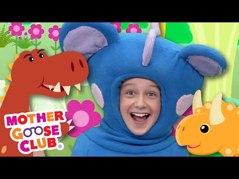 Dinosaur Stomp + More | Mother Goose Club Nursery Rhymes