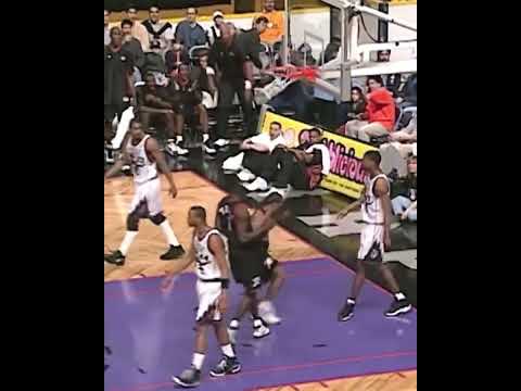 Allen Iverson dunks on Marcus Camby (1998)