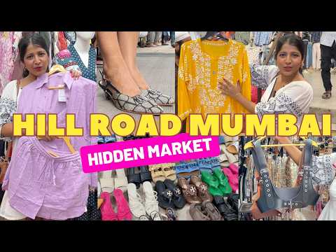 Hill Road's LESSER KNOWN Market! DON'T MISS Shopping Here! Mumbai