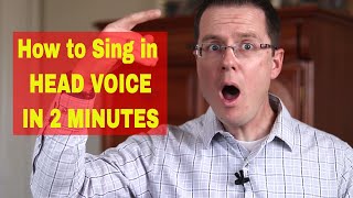 Sing in HEAD VOICE easily in UNDER 2 minutes! "Oh No" Vocal Exercise