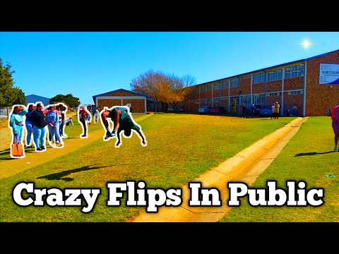 Crazy Flips In Public