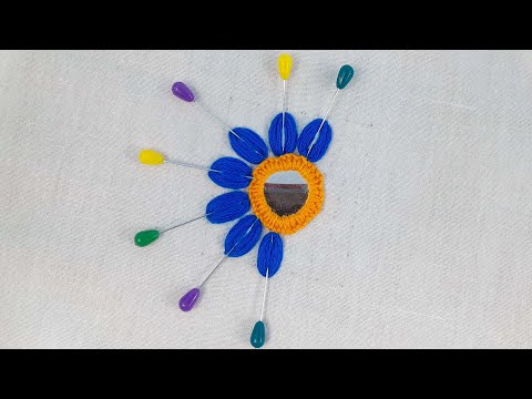 Hand embroidery : mirror work | Hand embroidery designs