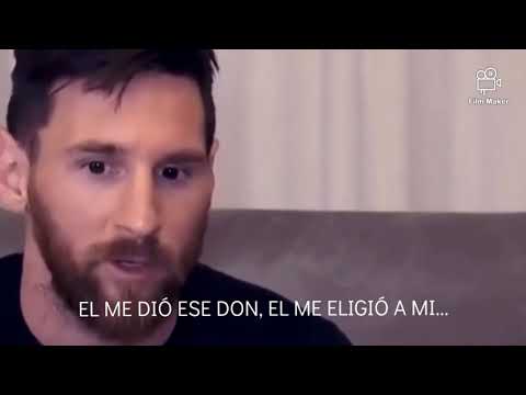 LEO MESSI: Dios me dio ese don, Dios me eligió...