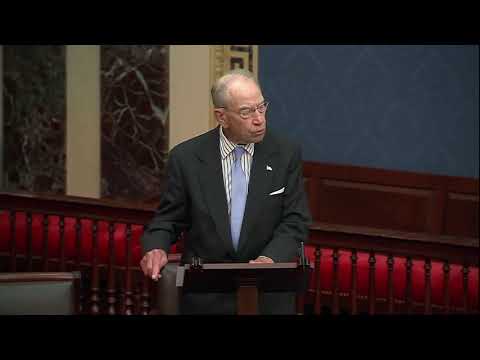 Grassley Speaks on Effort to End Biden Admin Abuse of Unaccompanied Minors Program