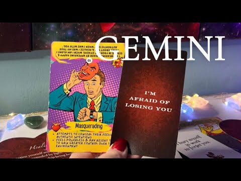 GEMINI LOVE☎Coming in Quickly; They Have a Plan to Apologize..