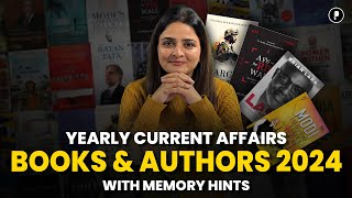 Books & Authors Current Affairs 2024 | January to December CA With Mnemonics | #parchamclasses