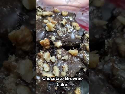 Chocolate Brownie Cake #shortsvideo #shortsfeed #shortsreels #shorts #food #viralvideo #trending