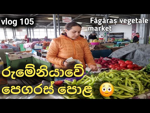 Fegaras, Romania Vegetable Market - What To Expect (Real Footage)