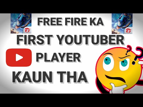 Who is the first youtuber player of free fire ||  Fact#1 #shorts #freefireshorts #youtubeshorts