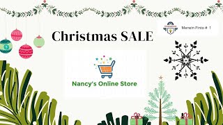 Nancys Online store #christmas #sales #christmassales