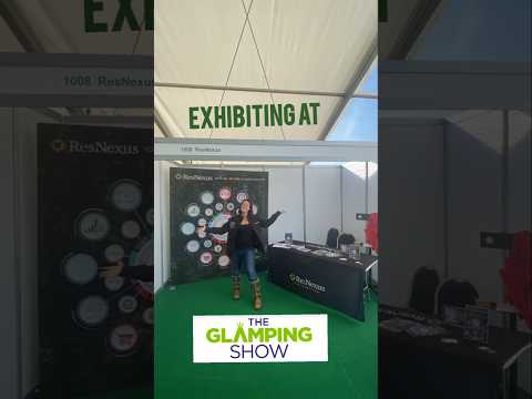 1st time exhibiting at The Glamping Show!