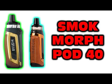 SMOK MORPH POD 40 Kit | FULL REVIEW