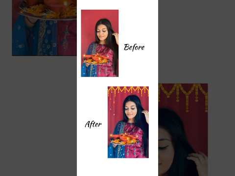 Diwali photo editing 🪔✨#editing #photoediting #Diwali #before andafter #shorts