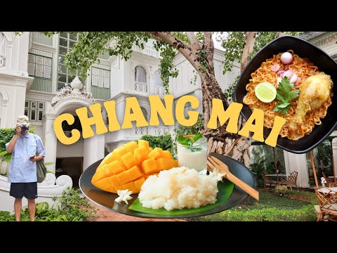 Chiang Mai Travel Vlog 🇹🇭 Best Boutique Hotel + Lobster Khao Soi (Thailand Vlog 2023)