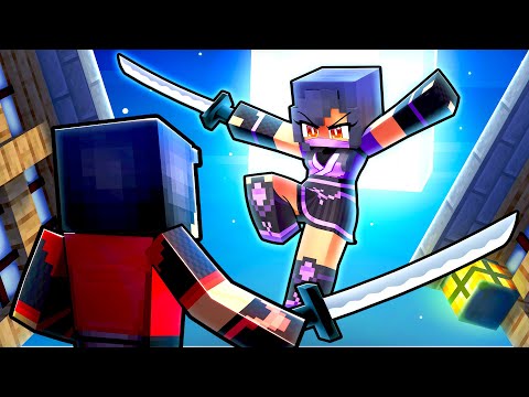 Becoming the QUEEN NINJA in Minecraft!