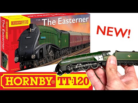 Hornby TT 120 A4 Easterner train set full review!