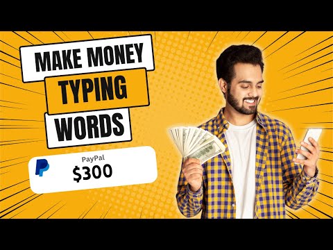 Make $100 Per Hour By Typing Words Online! (Make Money Typing Words 2024 )