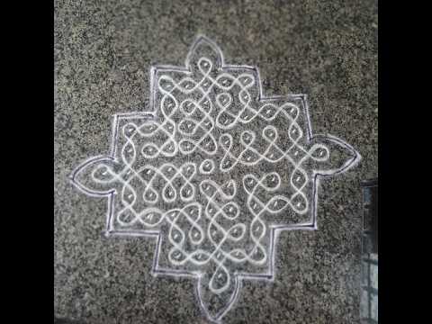 வைகுண்ட ஏகாதசி மார்கழி மாத கோலம் #rangoli #muggulu #11புள்ளிகோலம் #கோலம் #kolam #margazhikolam