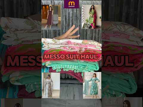 Meesho Suit Haul Starting ₹300 #meesho #meeshohaul #haul #suit