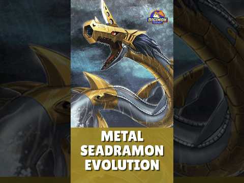 MetalSeadramon Evolution Line #Shorts