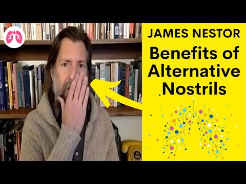 Breathing through different nostrils makes a difference! | James Nestor Breath | TAKE A DEEP BREATH