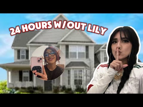 I SPENT 24 HOURS ALONE IN MY SISTERS HOUSE 😱