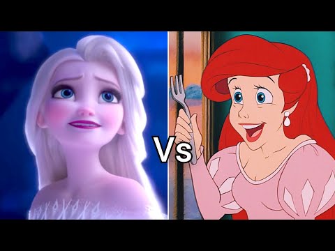 ❄️Elsa Vs Ariel🧜🏻‍♀️