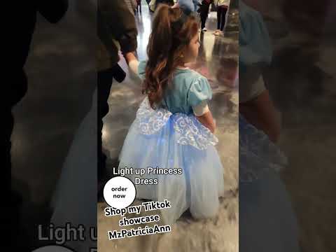 So many compliments on UPORPOR LightUp Princess Dress! #lightupdress #princess #princessdress #fyp