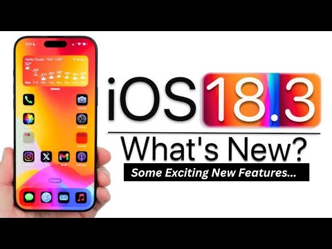 OS 18.3 IS FINALLY HERE What's New?