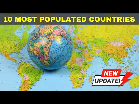 Top 10 Most Populated Countries in the world 2024 (UPDATED)