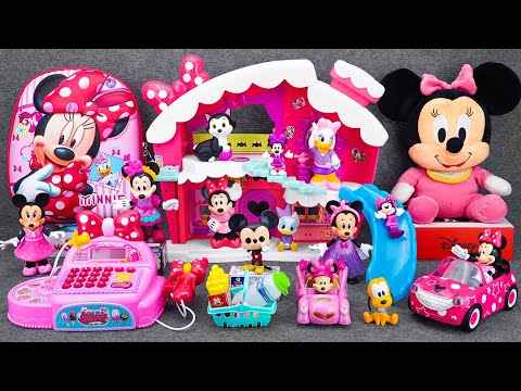 Satisfying with Unboxing Disney Minnie Mouse Pink Sweet Home Roller Coaster | Review Toys ASMR