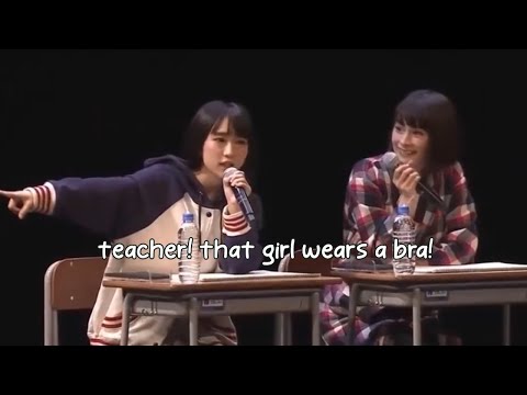 Sakura Ayane and Aoi Yuuki Fight at the Stage