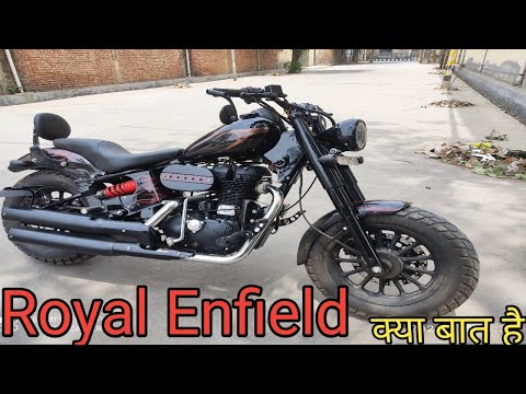 Royal Enfield को 19 दिन लग गए बनाने में#Royal Enfield modified bike #www.youtube.com#viral