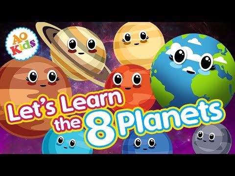 Let's Learn the 8 Planets! | Kids Learning Song