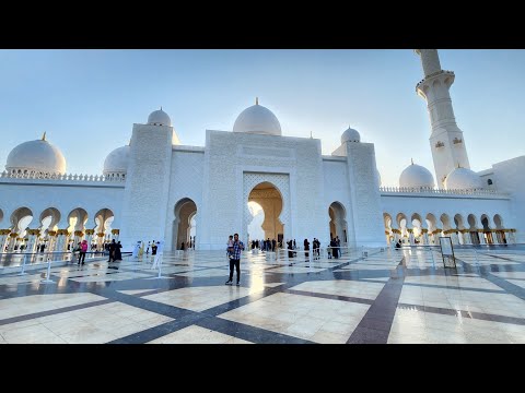 Great Grand Mosque ,Abu Dhabi world's third biggest  Mosque .