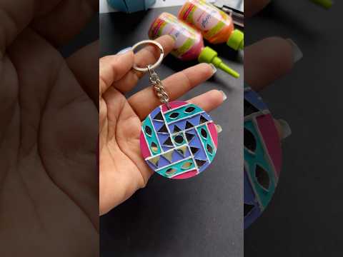 Unique key chain #diy #diykeychain #shorts