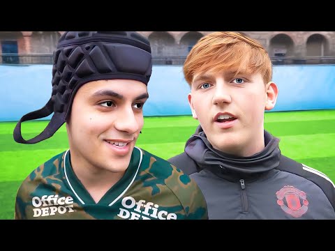 FAZE VS ANGRY GINGE FOOTBALL