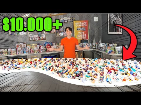 My CRAZY $10000+ Beyblade Collection