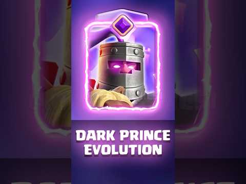 EVO Dark Prince🐴#clashroyale