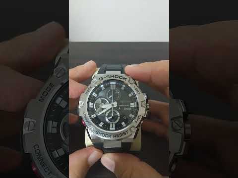 G-SHOCK「GST-B100-1AJF」　ボタン操作　モード切り替え