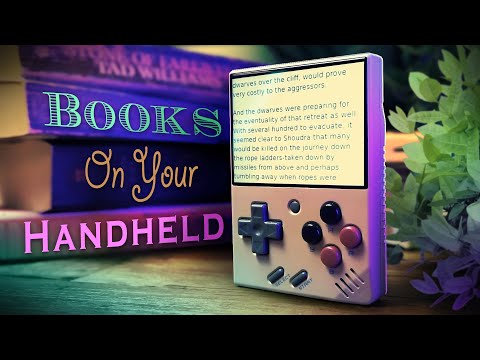 Reading BOOKS on your handheld like a NERD