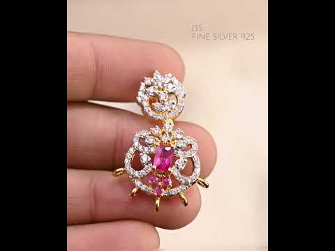 Exclusive 92.5 Silver Premium CZ Diamond Collection | 92.5 Silver Jewellery manufacturer from jaipur