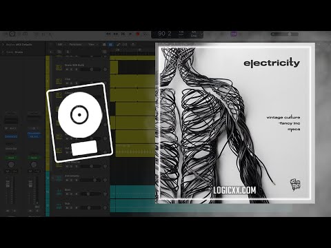 Vintage Culture, Fancy Inc, Meca - Electricity (Logic Pro Remake)