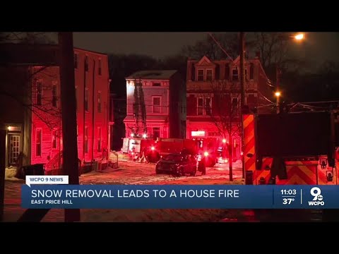 Homeowner sets house on fire while trying to melt ice with blowtorch