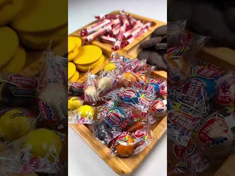 ASMR Filling Platter With Sweets Satisfying #candy