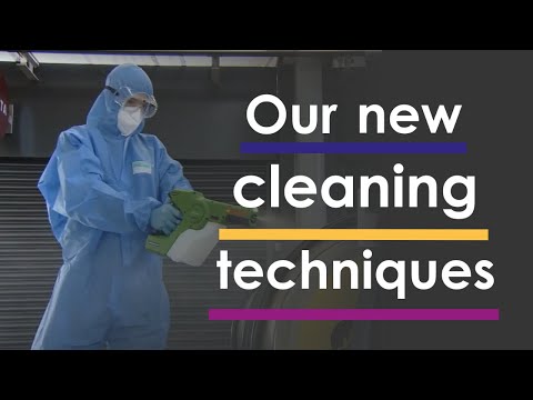 Here are the cleaning techniques we’re using as part of our Safer Travel Pledge