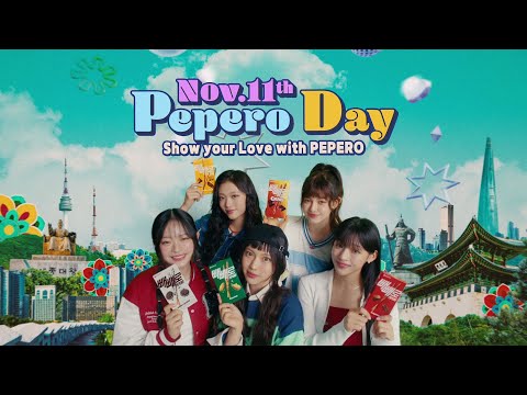 [ NewJeans X PEPERO ] It's time to enjoy❤️PEPERO DAY❤️