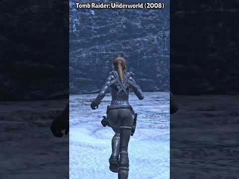 Lara Croft Tomb Raider эволюция #tombraider #shorts