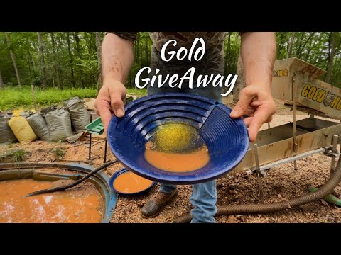 Processing Gold Rich Pay dirt From a Historic Gold Dredge!