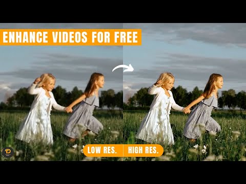 Enhance Video Quality For Free | How To Increase Video Quality Using AI 2025